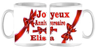 Mug - anniversaire joyeux anniv 3 (ref - 89727) - mug | Shopping cadeaux 93