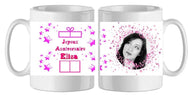 Mug - anniversaire - photo - texte 8 (ref - 59128) - Mug personnalisé | Shopping cadeaux 93