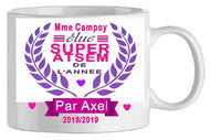 Mug - atsem - personnalise elue (ref - 80105) - Mug personnalisé | Shopping cadeaux 93