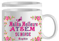 Mug - atsem - personnalise (ref - 15994) - Mug personnalisé | Shopping cadeaux 93