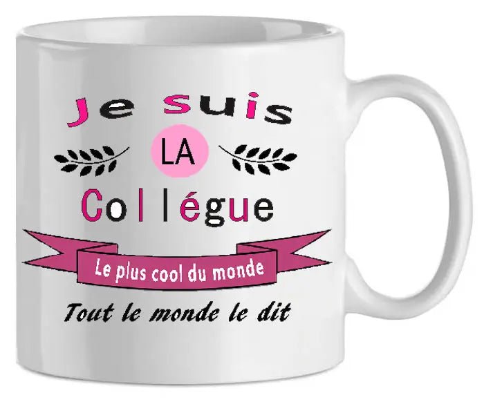 Mug - depart collegue fille (ref - 13391) - mug | Shopping cadeaux 93