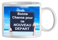 Mug - depart good luck (ref - 26197) - mug | Shopping cadeaux 93