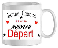 Mug - depart nouveau départ (ref - 72350) - mug | Shopping cadeaux 93