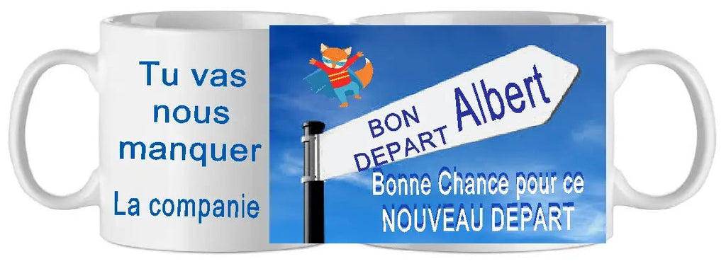 Mug-depart personnalise albert (ref-96778)