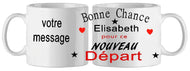 Mug - depart personnalise elisabeth (ref - 42935) - mug | Shopping cadeaux 93