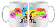 Mug - depart tu vas nous manquer (ref - 48762) - mug | Shopping cadeaux 93