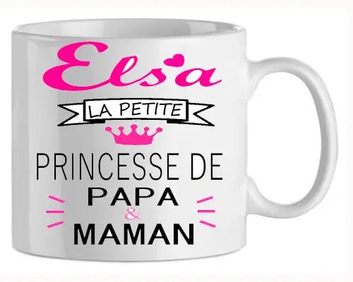 Mug - enfant princesse (ref - 74244) - mug | Shopping cadeaux 93