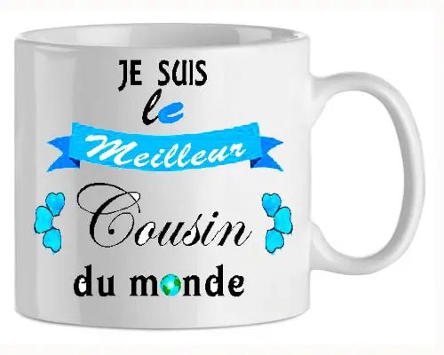 Mug - famille cousin (ref - 51772) - mug | Shopping cadeaux 93