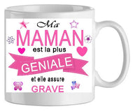 Mug - maman geniale (ref - 74119) - mug | Shopping cadeaux 93