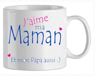 Mug - maman j'aime ma maman (ref - 32355) - mug | Shopping cadeaux 93