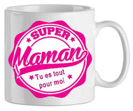 Mug - maman tu es tout pour moi (ref - 95953) - mug | Shopping cadeaux 93