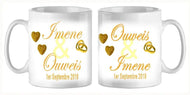 Mug - mariage 3 (ref - 58458) - mug mariage | Shopping cadeaux 93