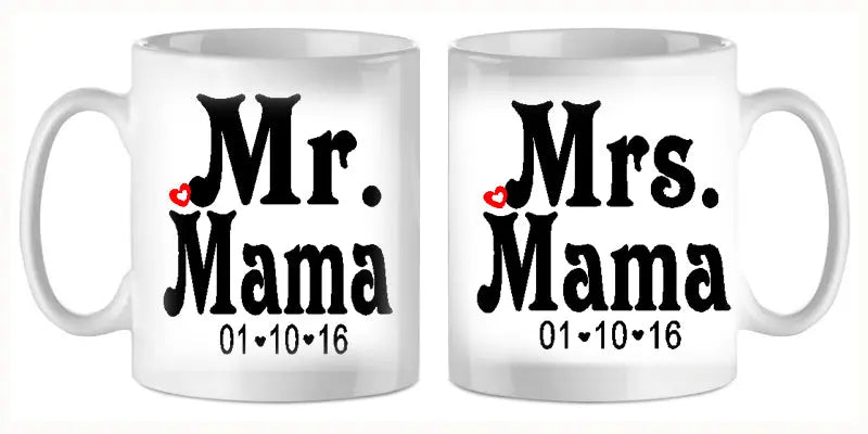 Mug - mariage 4 (ref - 52288) - mug mariage | Shopping cadeaux 93
