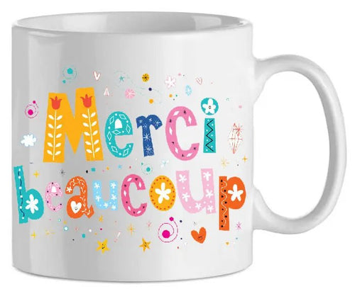 Mug - merci beaucoup (ref - 26783) - mug | Shopping cadeaux 93