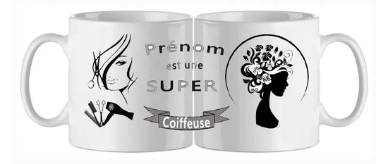 Mug - metier coiffeuse (ref - 94430) - mug | Shopping cadeaux 93