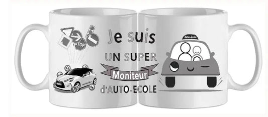 Mug - metier moniteur (ref - 78171) - mug | Shopping cadeaux 93