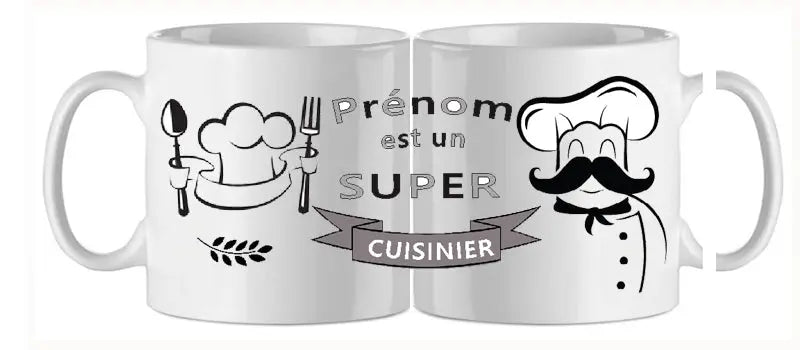 Mug-metier personnalise cuisinier (ref-62666)