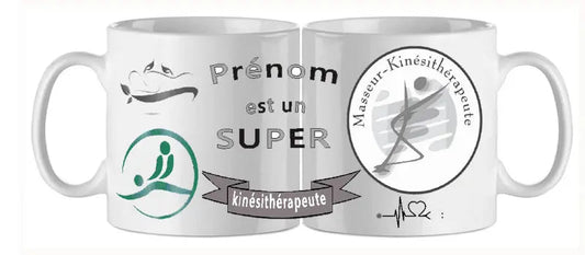 Mug - metier personnalise kiné (ref - 15877) - Mug personnalisé | Shopping cadeaux 93