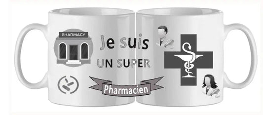 Mug - metier pharmacien (ref - 57494) - mug | Shopping cadeaux 93