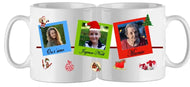 Mug - noel joyeux noel 3 photos (ref - 29806) - mug | Shopping cadeaux 93
