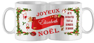 Mug - noel joyeux noel 3 (ref - 71411) - mug | Shopping cadeaux 93