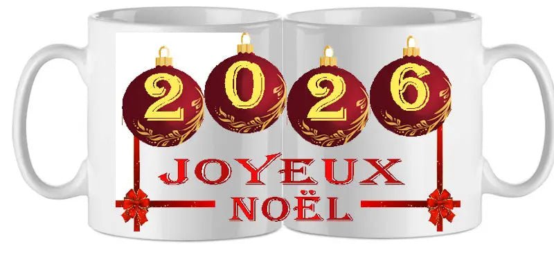 Mug - noel joyeux noel annee 1 (ref - 57777) - mug | Shopping cadeaux 93