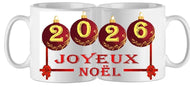 Mug - noel joyeux noel annee 1 (ref - 57777) - mug | Shopping cadeaux 93