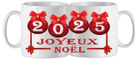 Mug - noel joyeux noel annee 2 (ref - 94330) - mug | Shopping cadeaux 93