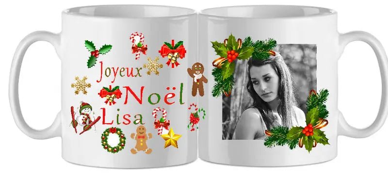 Mug - noel joyeux noel photo 2 (ref - 22638) - mug | Shopping cadeaux 93