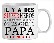 Mug - papa heros (ref - 65066) - mug | Shopping cadeaux 93