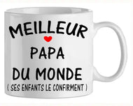 Mug - papa meilleur papa (ref - 63617) - mug | Shopping cadeaux 93