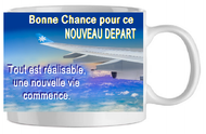 shoppingcadeaux93 mug ,depart , bonne chance 