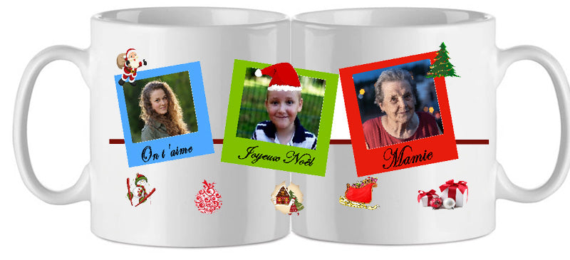 mug-noel joyeux noel 3 photos