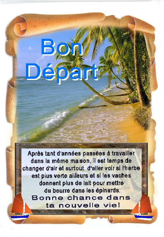 ensemble depart personnalise Sophia shopping cadeaux 93
