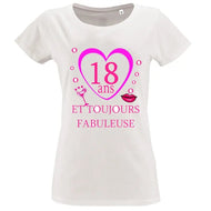 T-shirt - Anniversaire fabuleuse - t-shirt | Shopping cadeaux 93