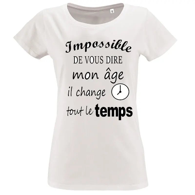 T-shirt - Anniversaire impossible - t-shirt | Shopping cadeaux 93