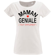 T-shirt-Maman maman geniale