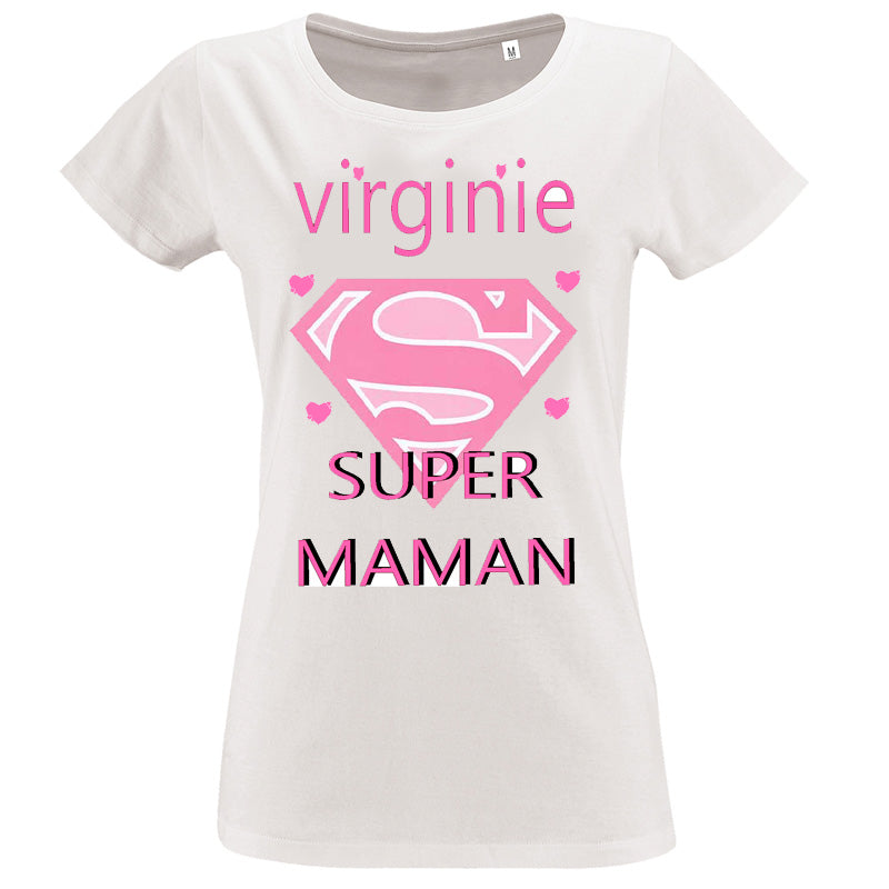 T-shirt-Maman maman super