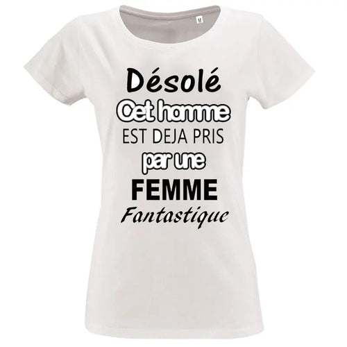 T-shirt - humour désolé - t-shirt | Shopping cadeaux 93