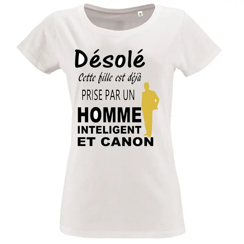 T-shirt-humour homme intelligent