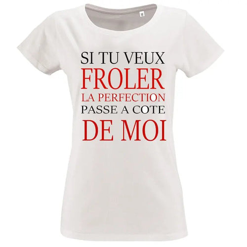 T-shirt - humour la perfection - t-shirt | Shopping cadeaux 93