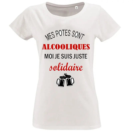 T-shirt - humour solidaires - t-shirt | Shopping cadeaux 93