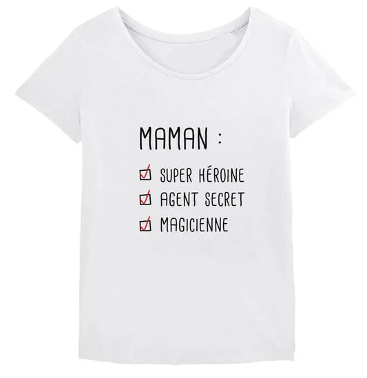 T-shirt - Maman - t-shirt | Shopping cadeaux 93
