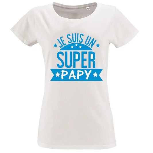 T-shirt - papy super - t-shirt | Shopping cadeaux 93