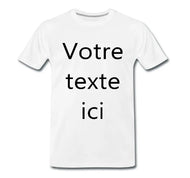 T-shirt - personnalise avec votre texte - t-shirt | Shopping cadeaux 93