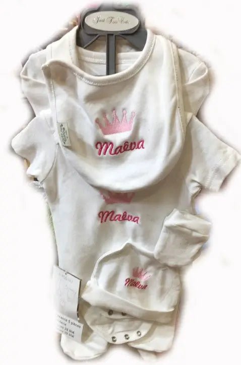 Tenue - Bébé - 5 - pièces (REF - 25650) - tenue bébé | Shopping cadeaux 93